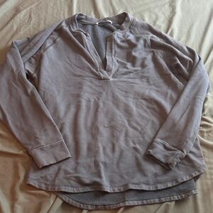 Blue Long Sleeve Pullover